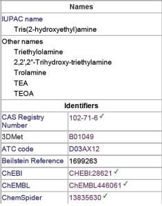 triethanolamine structure. other namesJPG